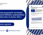 Podmioty gospodarki narodowej w rejestrze REGON w województwie lubelskim Stan na koniec 2023 r. Foto