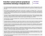 Komunikat o sytuacji społeczno-gospodarczej województwa lubelskiego listopad 2022 r. Foto