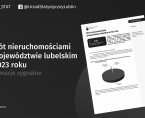 Obrót nieruchomościami w województwie lubelskim w 2023 roku Foto