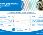Koniunktura gospodarcza w województwie lubelskim w lutym 2025 r. - infografika Foto