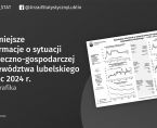 Ważniejsze informacje o sytuacji społeczno-gospodarczej województwa lubelskiego lipiec 2024 r. Foto