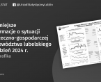 Ważniejsze informacje o sytuacji społeczno-gospodarczej województwa lubelskiego grudzień 2024 r. Foto