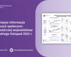 Ważniejsze informacje o sytuacji społeczno-gospodarczej województwa lubelskiego listopad 2022 r. Foto