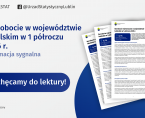 Bezrobocie rejestrowane w województwie lubelskim w 1 półroczu 2026 r. Foto