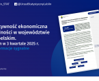 Aktywność ekonomiczna ludności w województwie lubelskim. Stan w 3 kwartale 2025 r. Foto