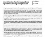 Komunikat o sytuacji społeczno-gospodarczej województwa lubelskiego sierpień 2020 r. Foto