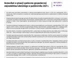 Komunikat o sytuacji społeczno-gospodarczej województwa lubelskiego październik 2021 r. Foto