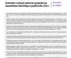 Komunikat o sytuacji społeczno-gospodarczej województwa lubelskiego październik 2022 r. Foto