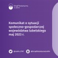 Komunikat o sytuacji społeczno-gospodarczej województwa lubelskiego maj 2023 r. Foto