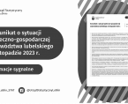 Komunikat o sytuacji społeczno-gospodarczej województwa lubelskiego listopad 2023 r. Foto