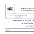 Komunikat o sytuacji społeczno-gospodarczej województwa lubelskiego luty 2015 r. Foto