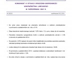 Komunikat o sytuacji społeczno-gospodarczej województwa lubelskiego październik 2015 r. Foto