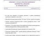 Komunikat o sytuacji społeczno-gospodarczej województwa lubelskiego listopad 2015 r. Foto