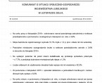 Komunikat o sytuacji społeczno-gospodarczej województwa lubelskiego listopad 2016 r. Foto