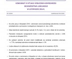 Komunikat o sytuacji społeczno-gospodarczej województwa lubelskiego listopad 2016 r. Foto