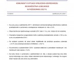 Komunikat o sytuacji społeczno-gospodarczej województwa lubelskiego październik 2017 r. Foto