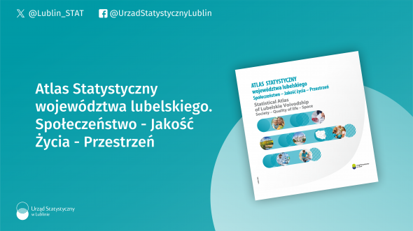 Atlas Statystyczny województwa lubelskiego. Społeczeństwo - Jakość Życia - Przestrzeń