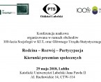 Konferencja naukowa pt. „Rodzina-Rozwój-Partycypacja. Kierunki przemian społecznych” Foto