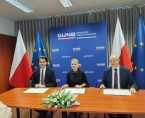 Podpisanie porozumienia pomiędzy Głównym Urzędem Statystycznym, Urzędem Statystycznym w Lublinie oraz Głównym Inspektorem Nadzoru Budowlanego Foto