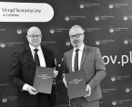 Podpisanie porozumienia pomiędzy Urzędem Statystycznym w Lublinie a Stowarzyszeniem Lubelskiego Obszaru Metropolitalnego Foto