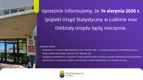 14 sierpnia 2026 r. dniem wolnym od pracy
