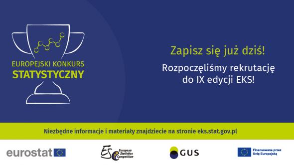 Zapraszamy do udziału w IX edycji Europejskiego Konkursu Statystycznego