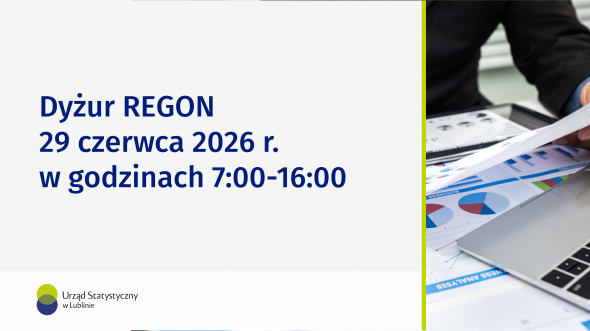Dyżur REGON – 29 czerwca 2026 r.